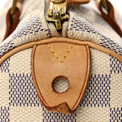 Louis Vuitton Damier Azur Speedy 25 14 of 19