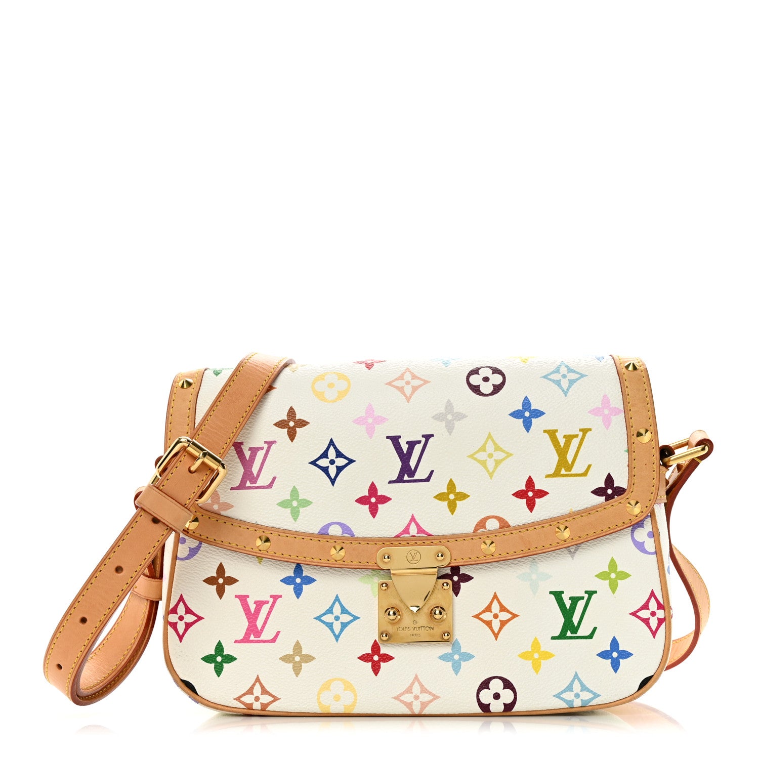 Louis Vuitton Monogram Multicolor Sologne White 1 of 9