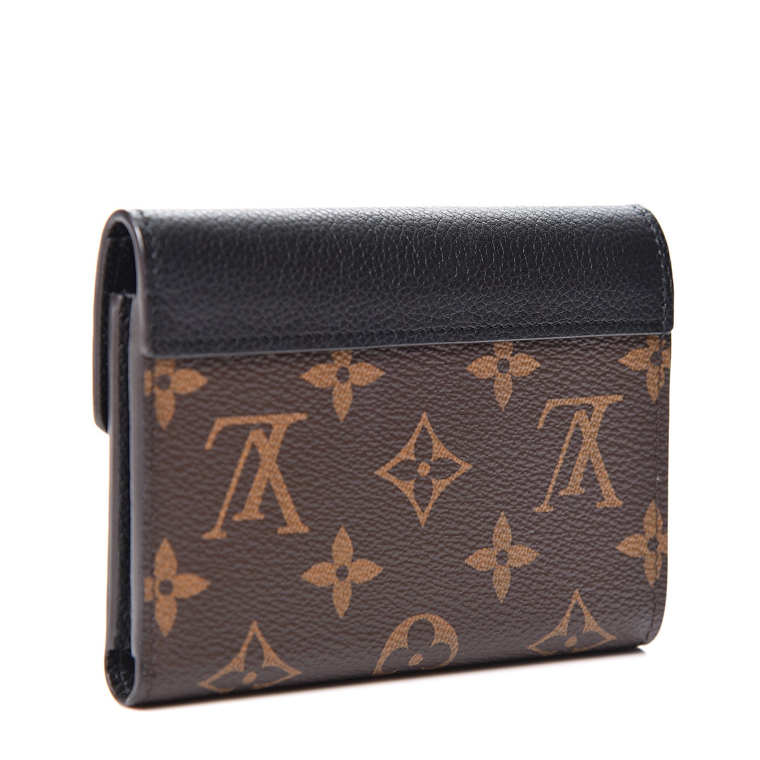 Louis Vuitton Monogram Pallas Compact Wallet NM Black 2 of 10