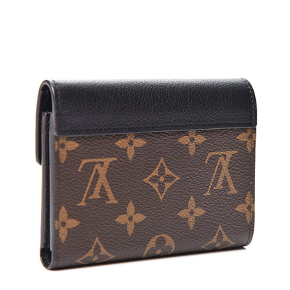 Louis Vuitton Monogram Pallas Compact Wallet NM Black 2 of 10