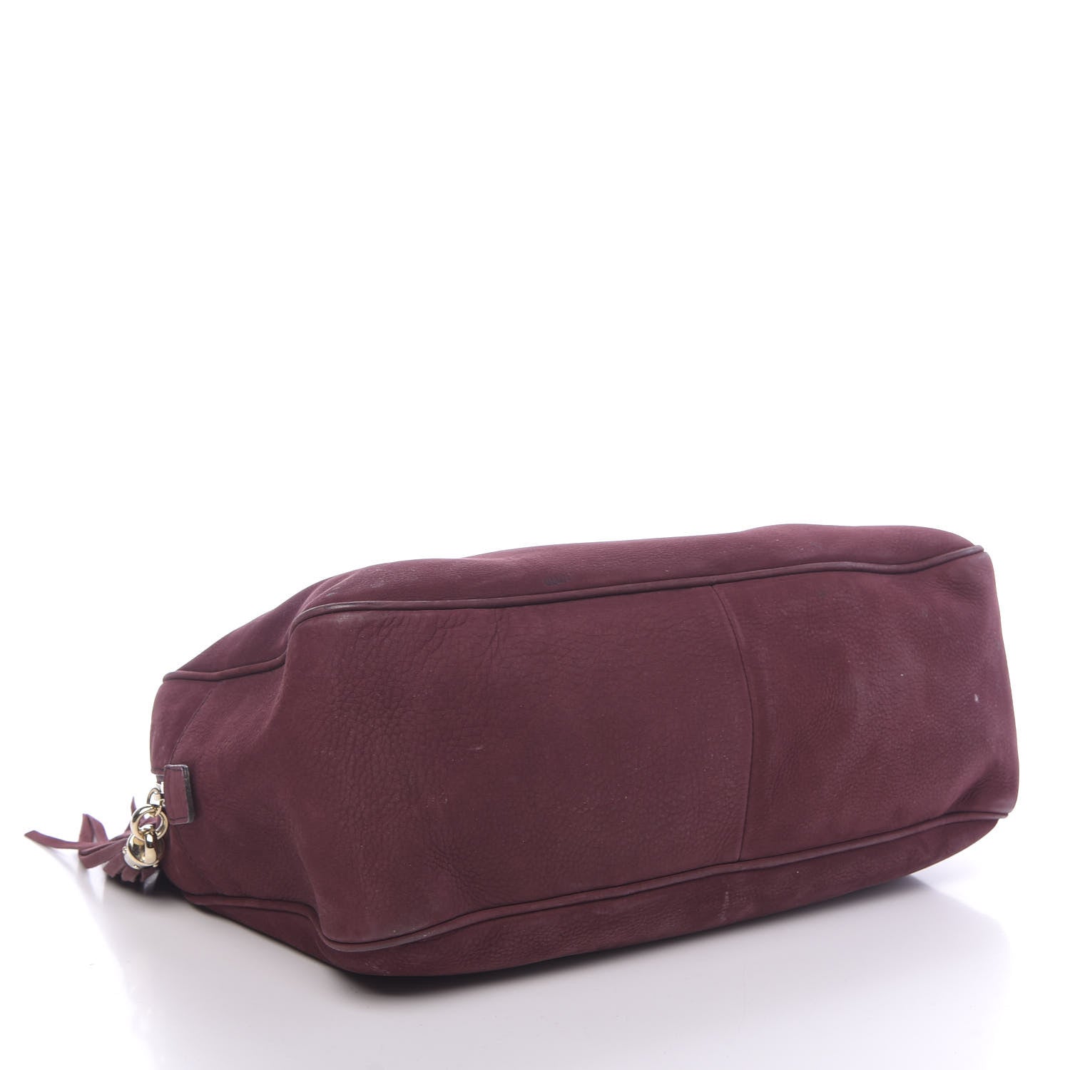 Gucci Vitello Range Medium Soho Bowler Burgundy 4 of 36