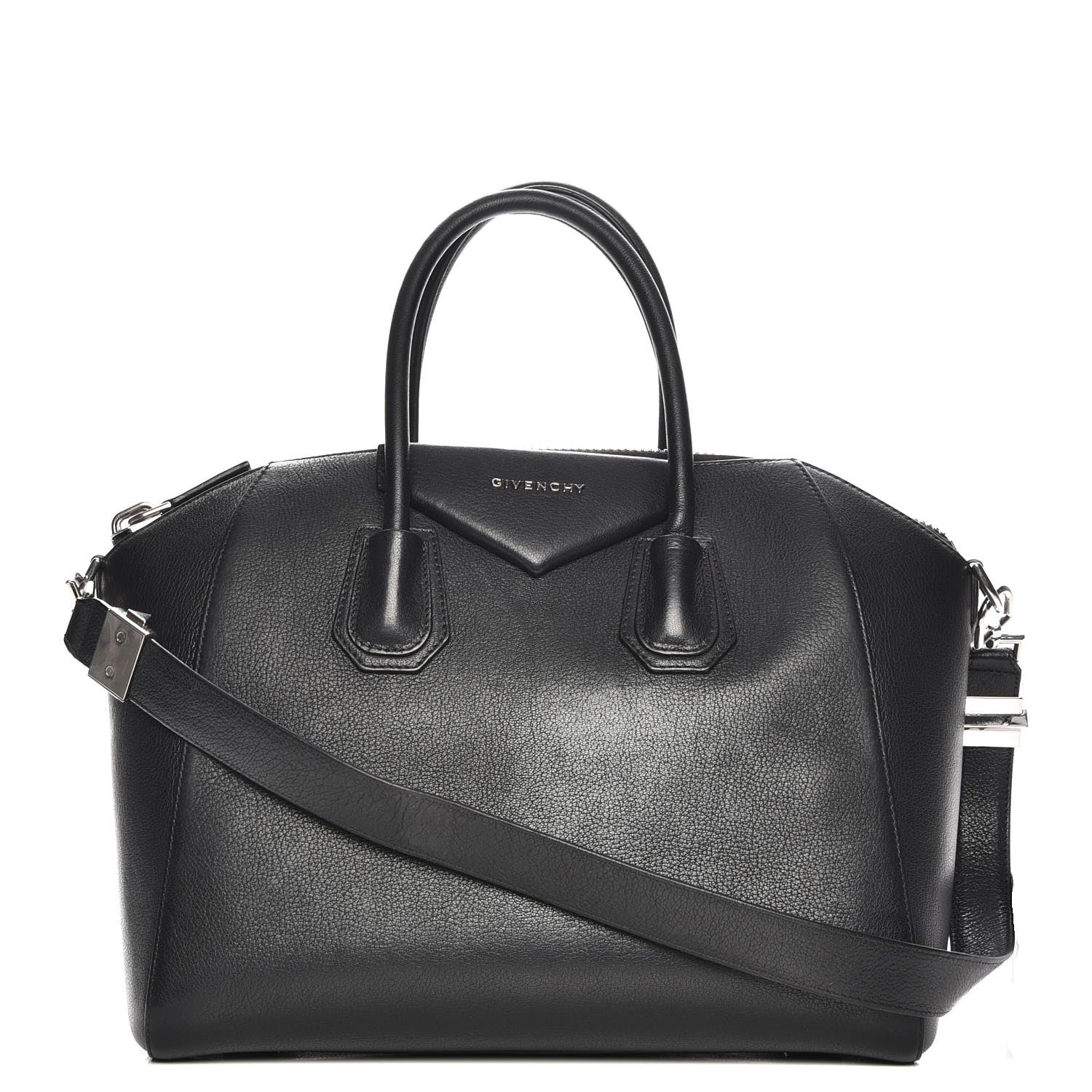 Givenchy Sugar Goatskin Medium Antigona Black 1 of 14