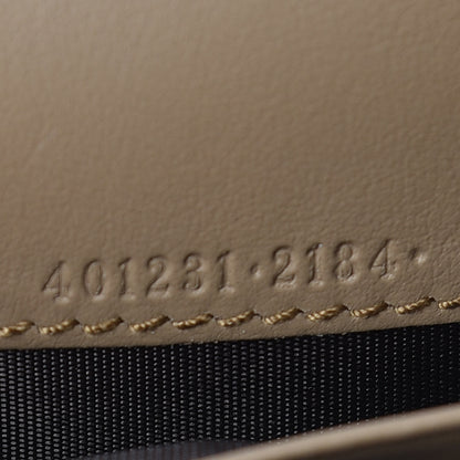 Gucci Suede Mini Dionysus Chain Wallet Beige 9 of 9