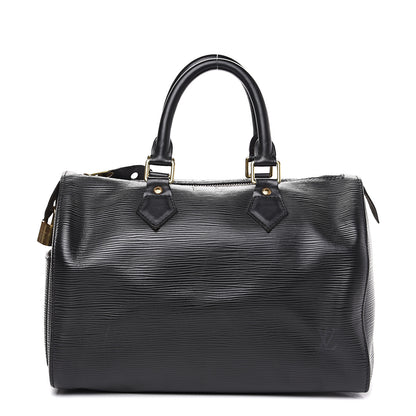 Louis Vuitton Epi Speedy 30 Black 1 of 12