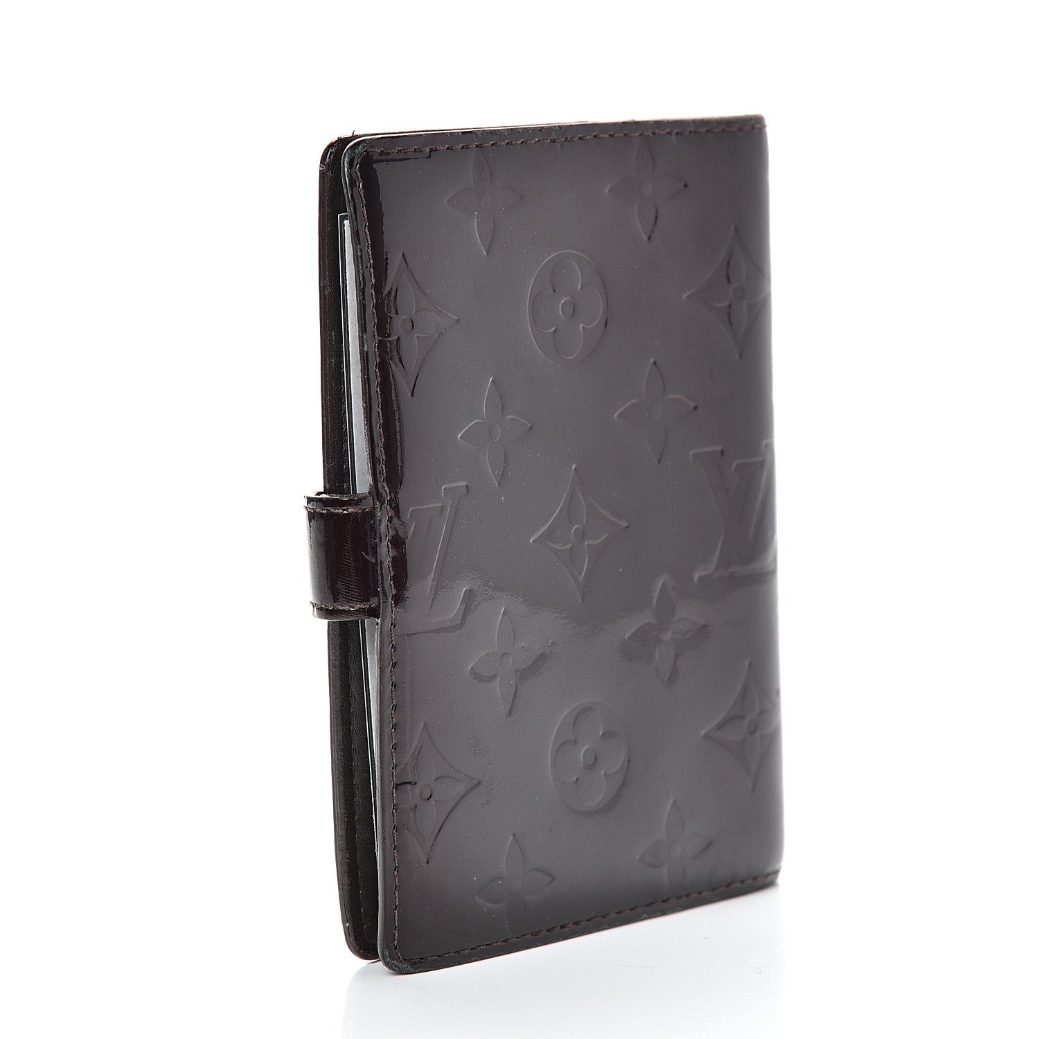 Louis Vuitton Vernis Small Ring Agenda Cover Amarante 2 of 14