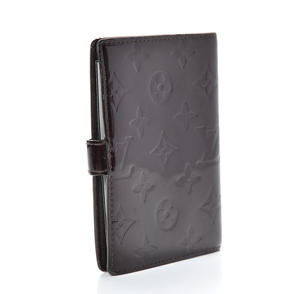 Louis Vuitton Vernis Small Ring Agenda Cover Amarante 2 of 14