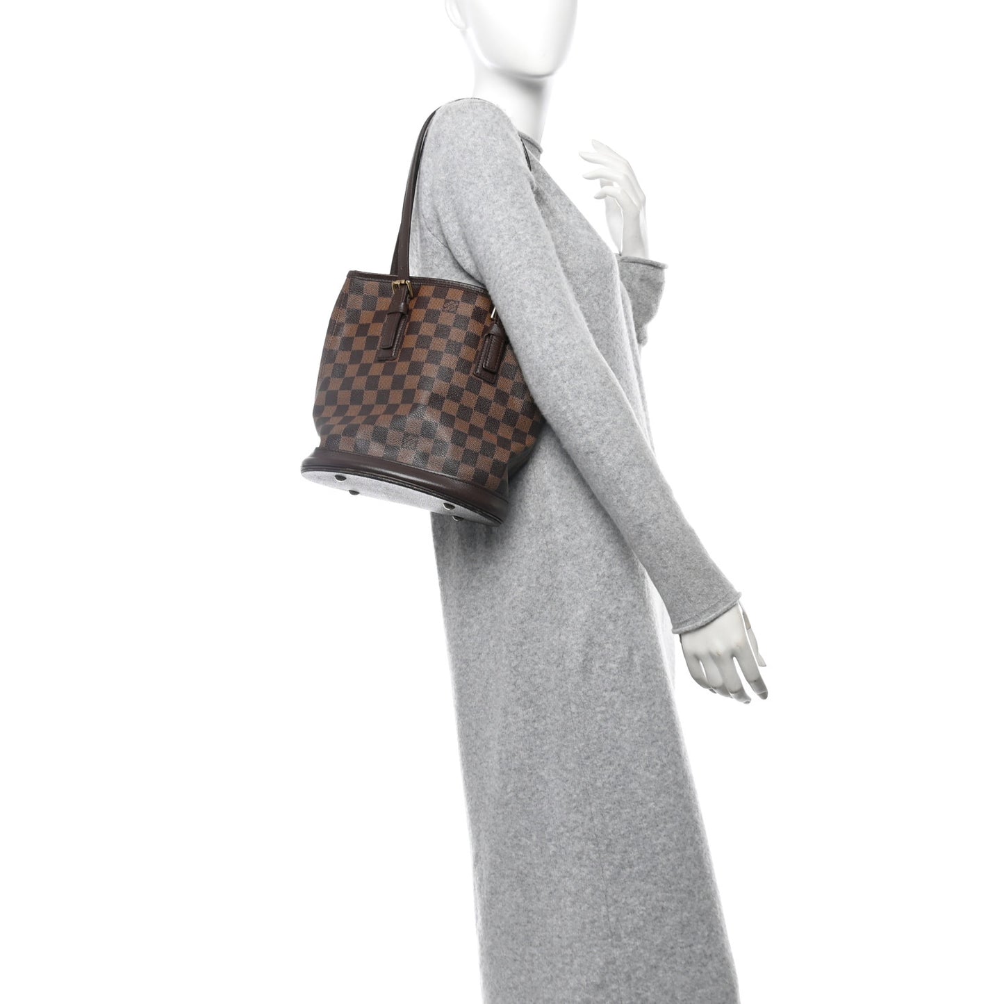Damier Ebene Marais Bucket 23