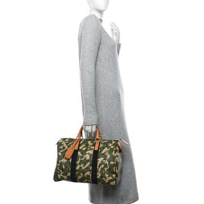 Louis Vuitton Monogram Camouflage Speedy 35 2 of 17