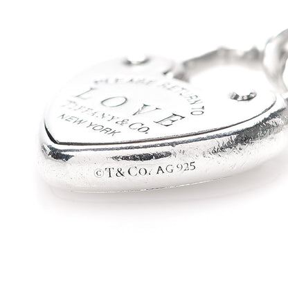 Tiffany Sterling Silver Return to Love Lock Bracelet 5 of 6