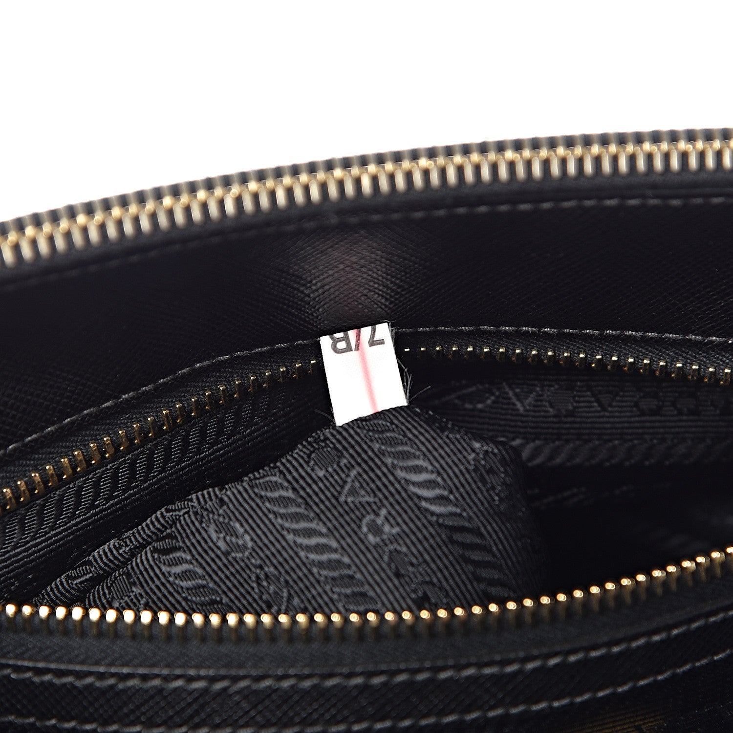 Prada Saffiano Small Galleria Double Zip Tote Black 8 of 11