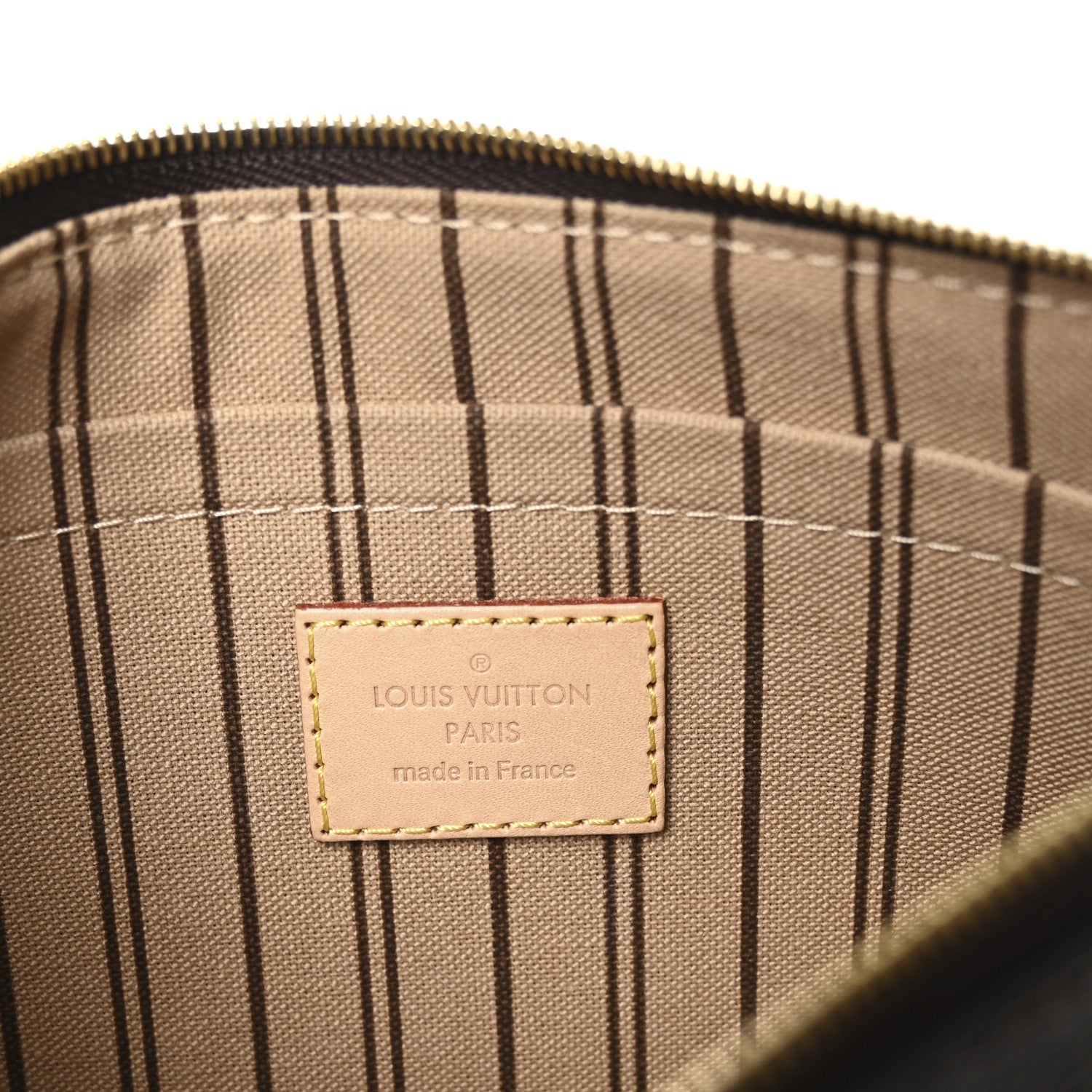 Louis Vuitton Monogram Neverfull MM GM Pochette 6 of 7