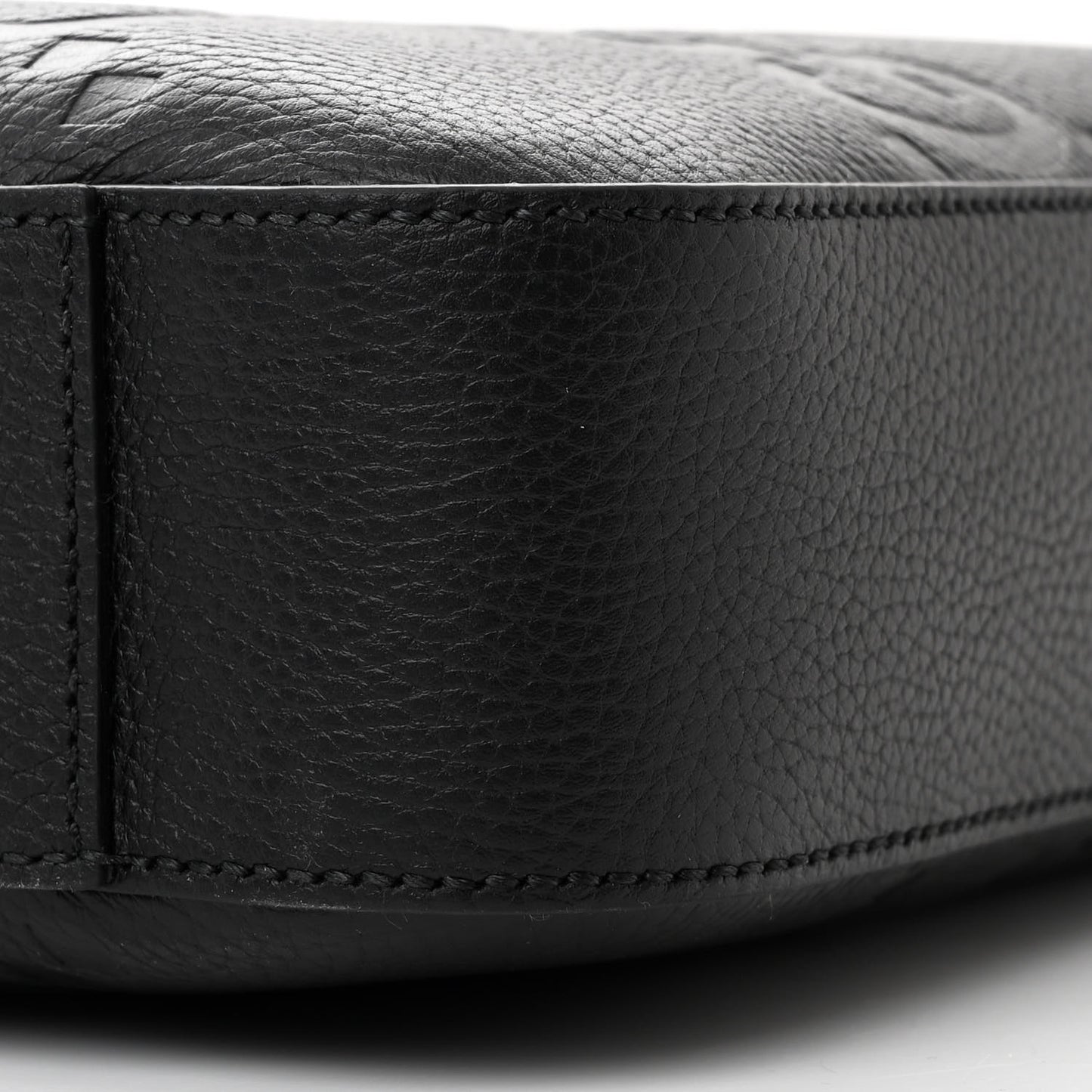 Piuma Calfskin Jumbo GG Embossed Briefcase Black