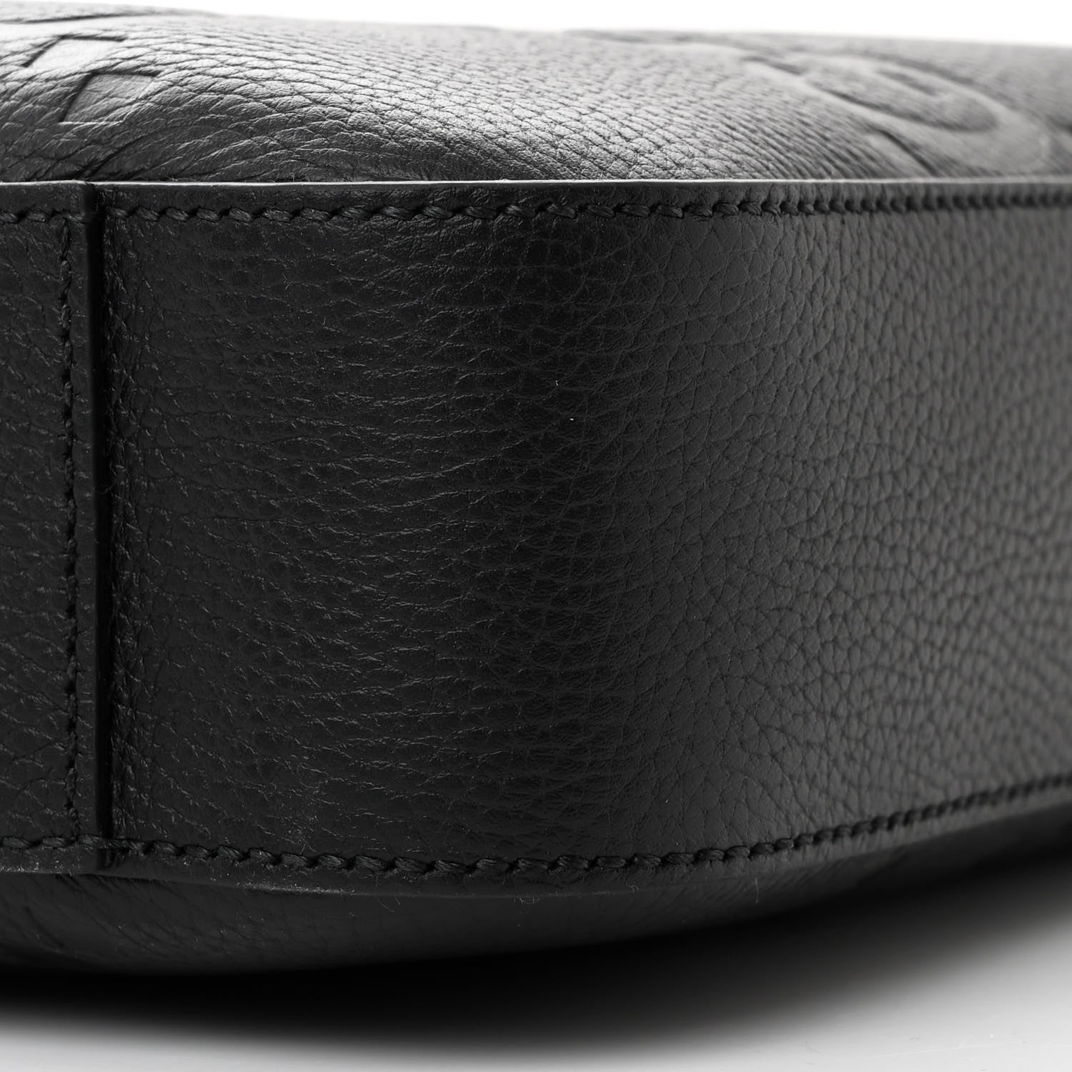 Gucci Piuma Calfskin Jumbo GG Embossed Briefcase Black 10 of 10