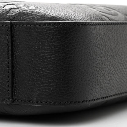 Gucci Piuma Calfskin Jumbo GG Embossed Briefcase Black 10 of 10