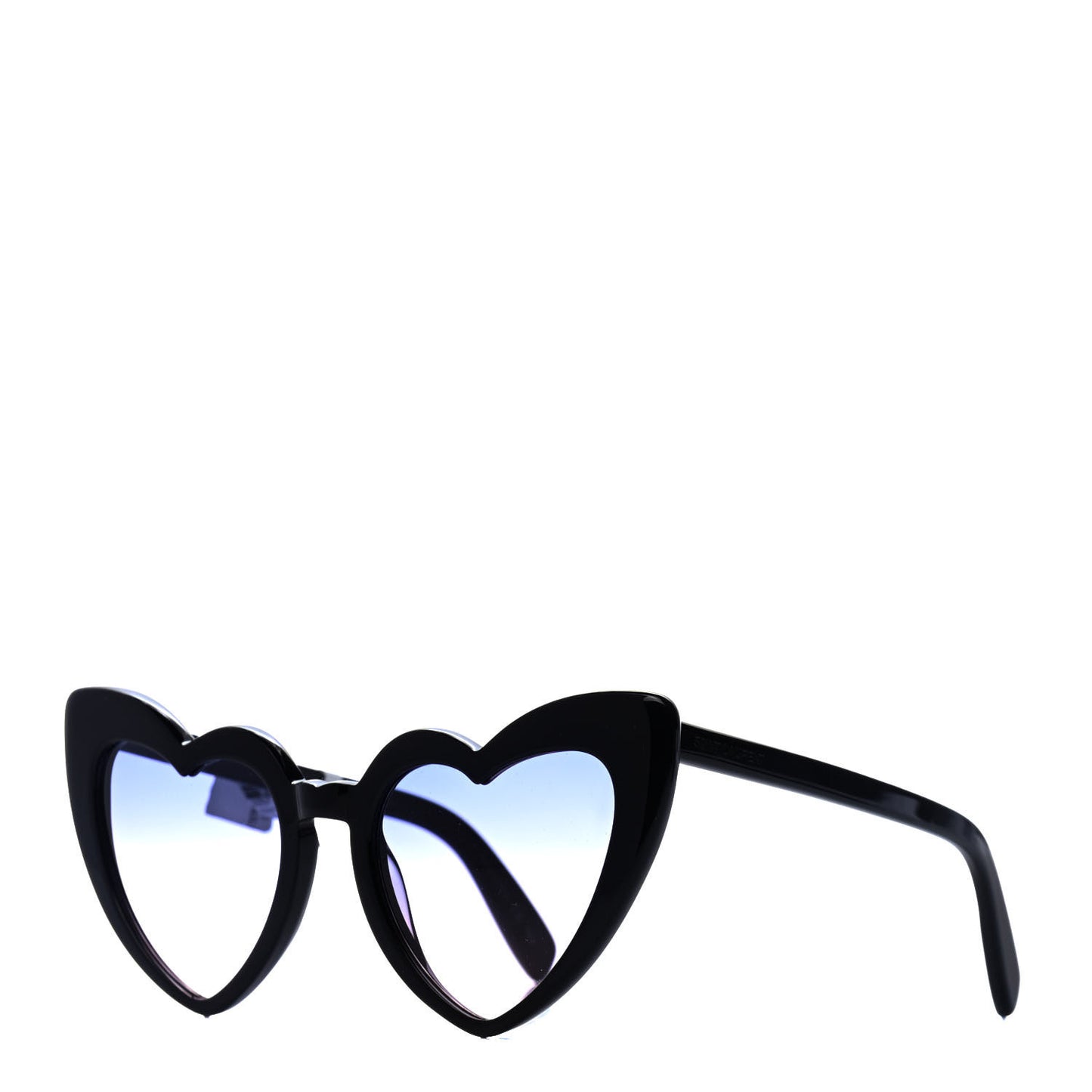 Acetate Heart Frame Loulou SL181 Sunglasses Black