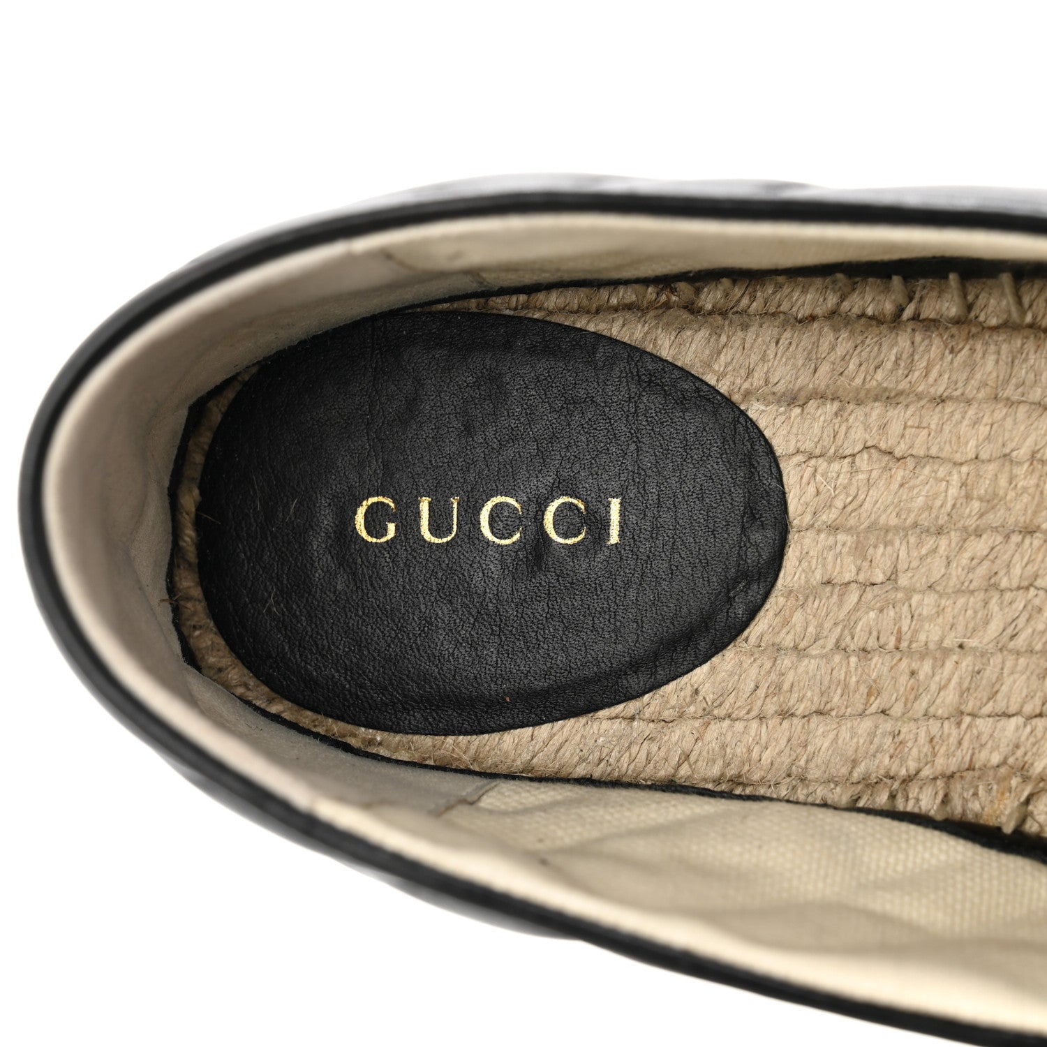 Gucci Nappa Matelasse GG Marmont Espadrilles 39 Black 8 of 11