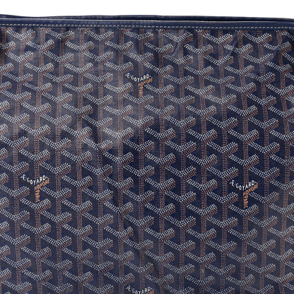 Goyard Goyardine Fidji Zip Hobo Navy 8 of 15