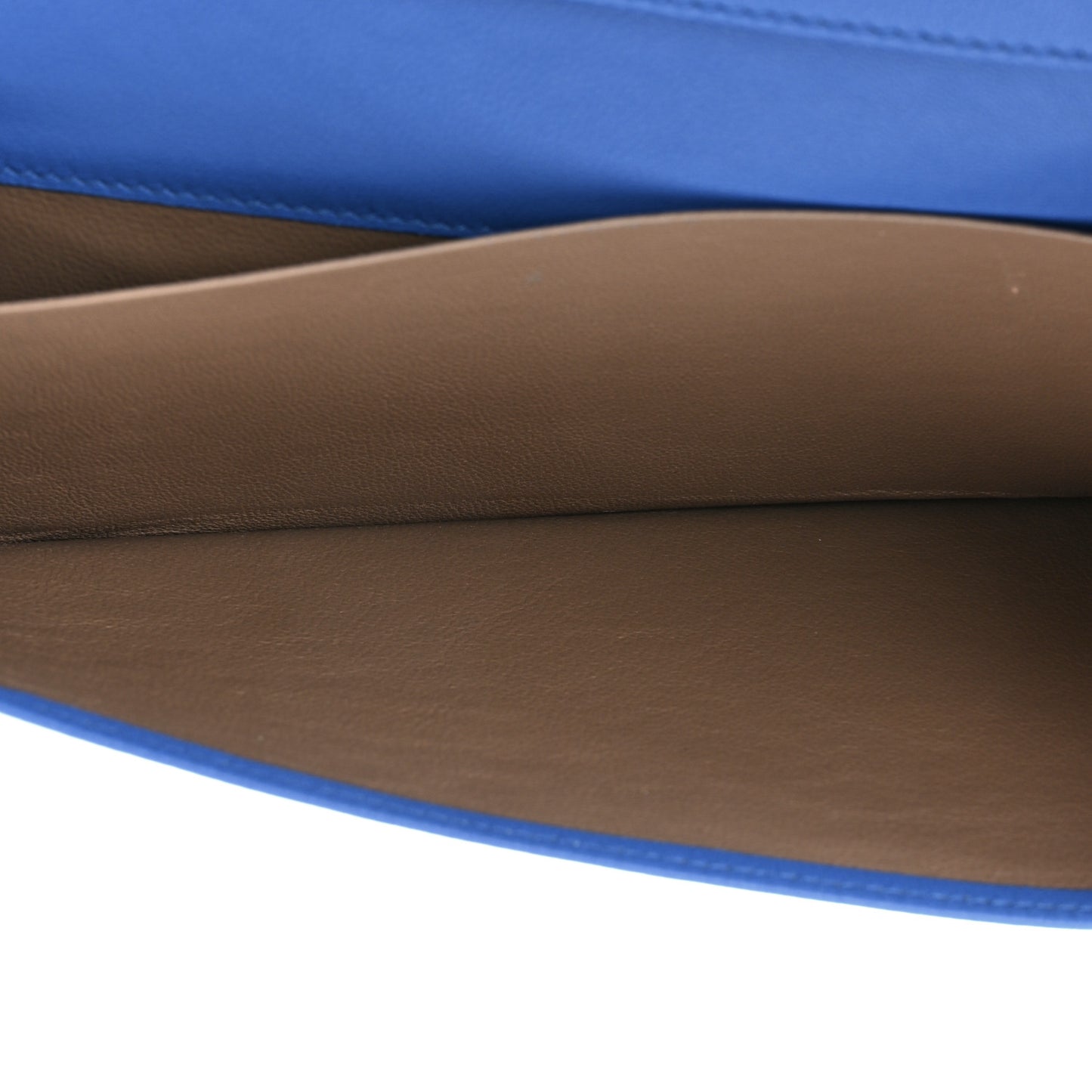 Nappa Intrecciato Continental Flap Wallet Bluette