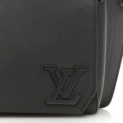 Louis Vuitton Grained Calfskin Aerogram Slingbag Black 7 of 8