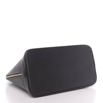 Louis Vuitton Epi Alma PM Black 4 of 10