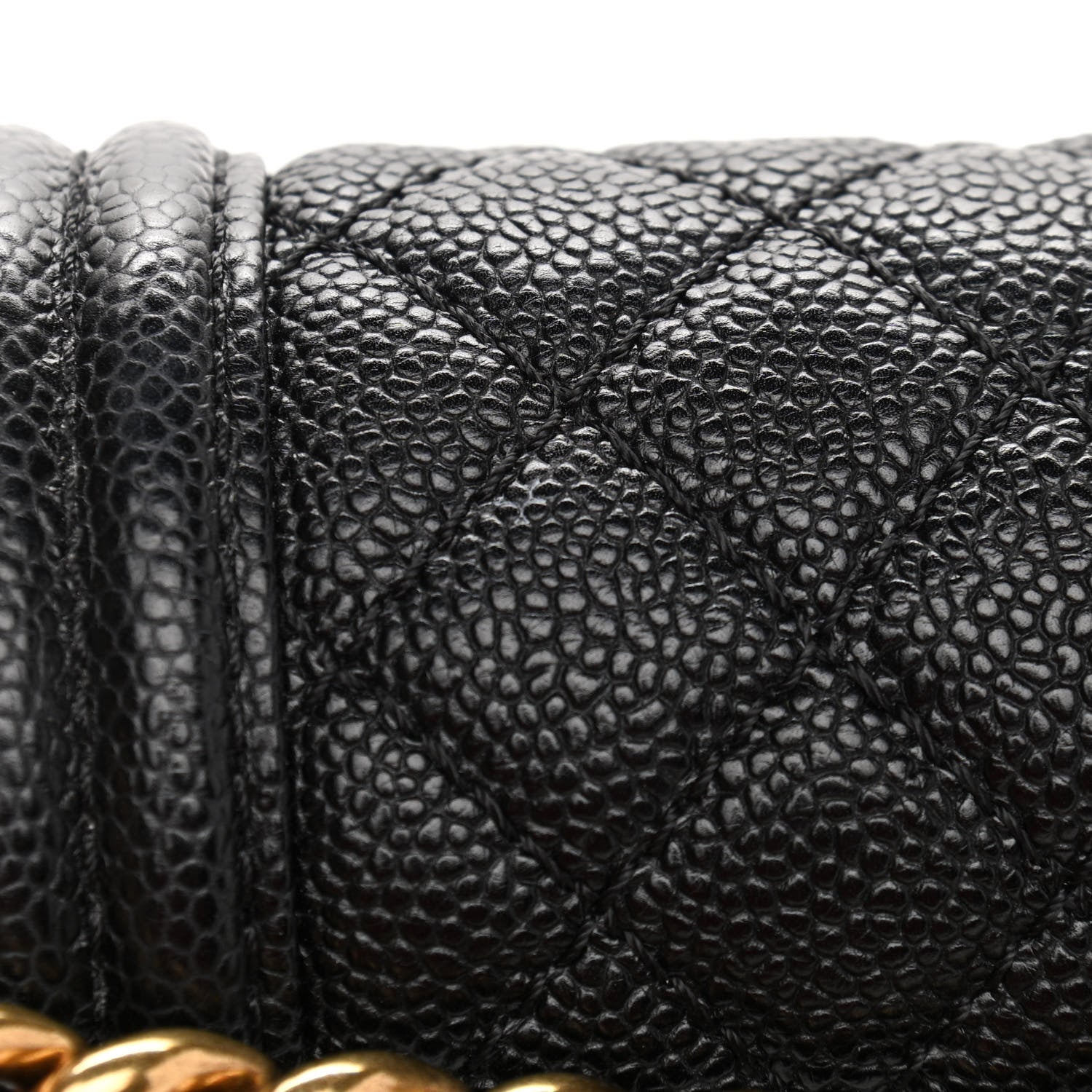 Chanel Caviar Quilted New Medium Boy Flap Black 10 of 12