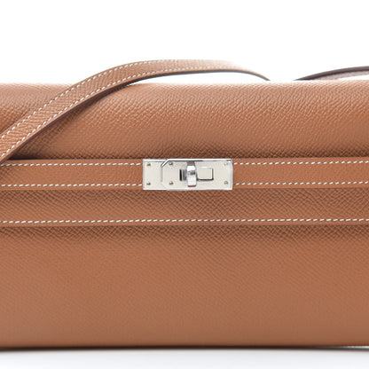 Hermes Epsom Kelly Wallet To Go Gold 8 of 11
