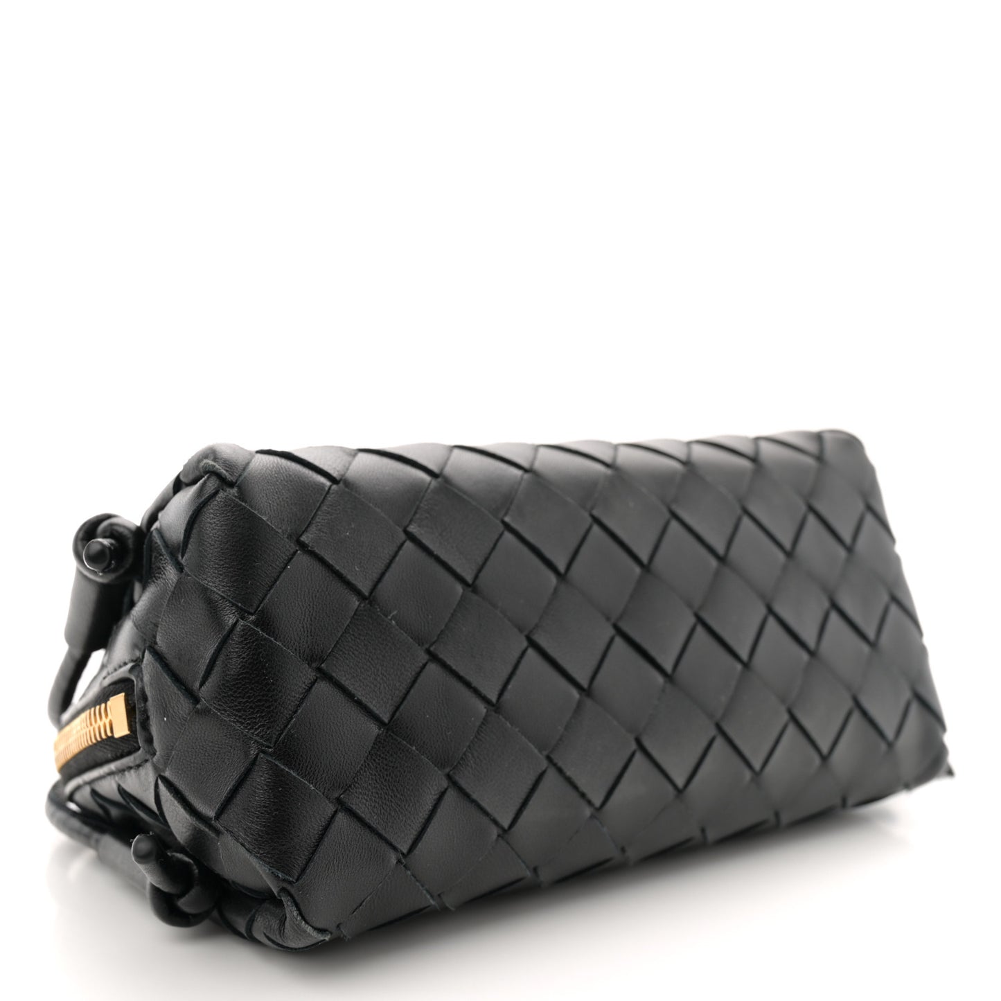 Nappa Intrecciato Concert Pouch Black