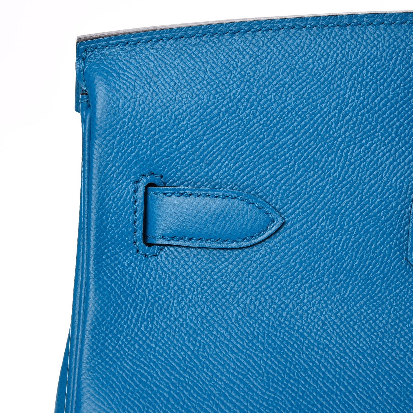 Epsom Birkin 35 Bleu Zanzibar