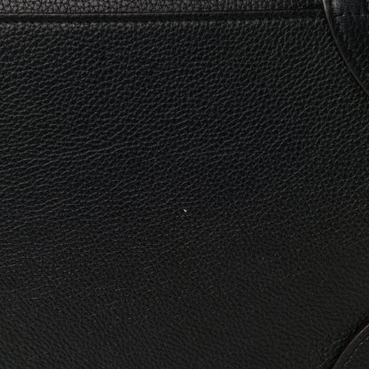 Celine Drummed Calfskin Mini Luggage Black 14 of 14