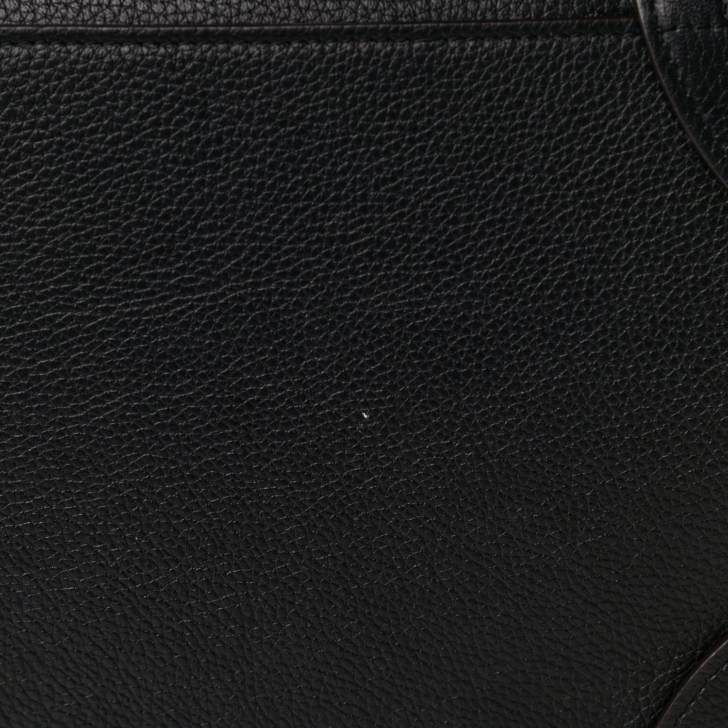 Celine Drummed Calfskin Mini Luggage Black 14 of 14