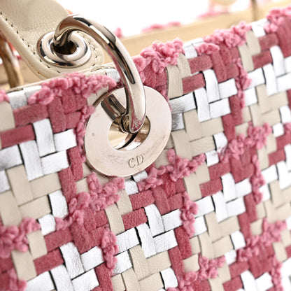 Christian Dior Tweed Medium Lady Dior Pink 13 of 13