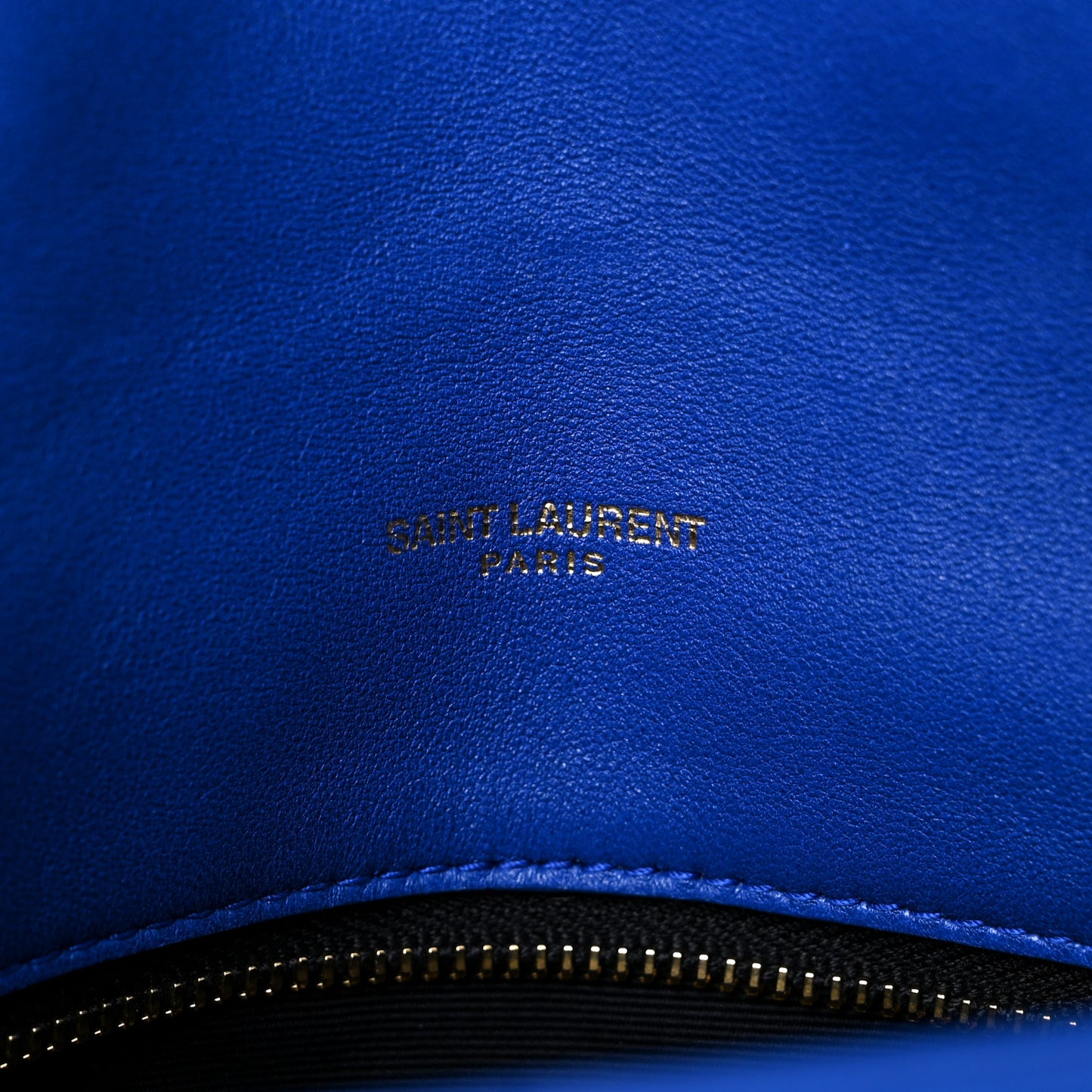 Lambskin Quilted Small Loulou Puffer Monogram Chain Satchel Majorele Blue
