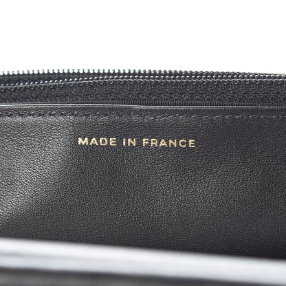 Chanel Caviar Quilted Boy Wallet On Chain WOC Black 7 of 11
