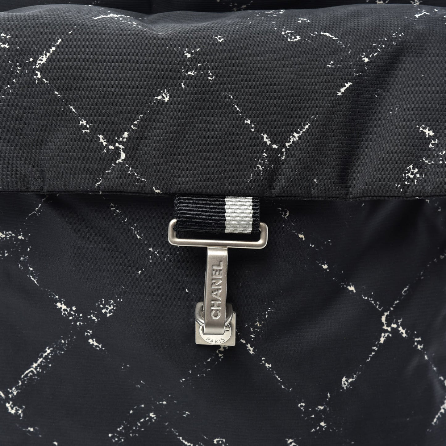 Nylon Travel Backpack Black