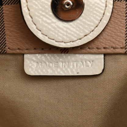 Burberry Haymarket Check Small Canterbury Tote White 7 of 18