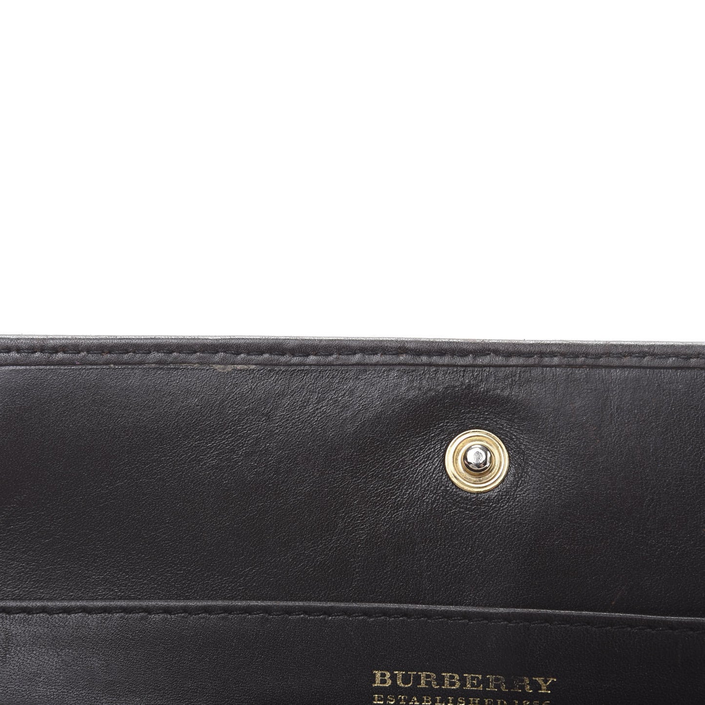Haymarket Check Molly Continental Wallet Chocolate