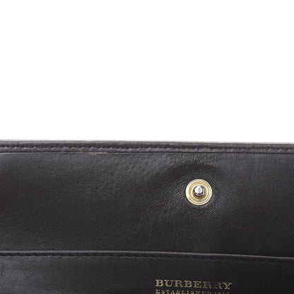 Burberry Haymarket Check Molly Continental Wallet Chocolate 10 of 15