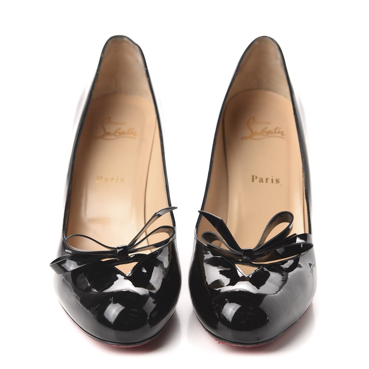 Patent Vinodo Bow 85 Pumps 40.5 Black