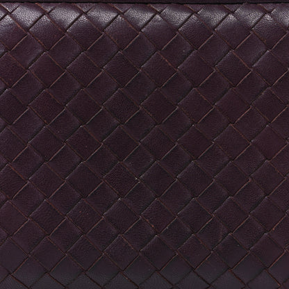 Bottega Veneta Nappa Intrecciato Zip Around Wallet Aubergine 8 of 14