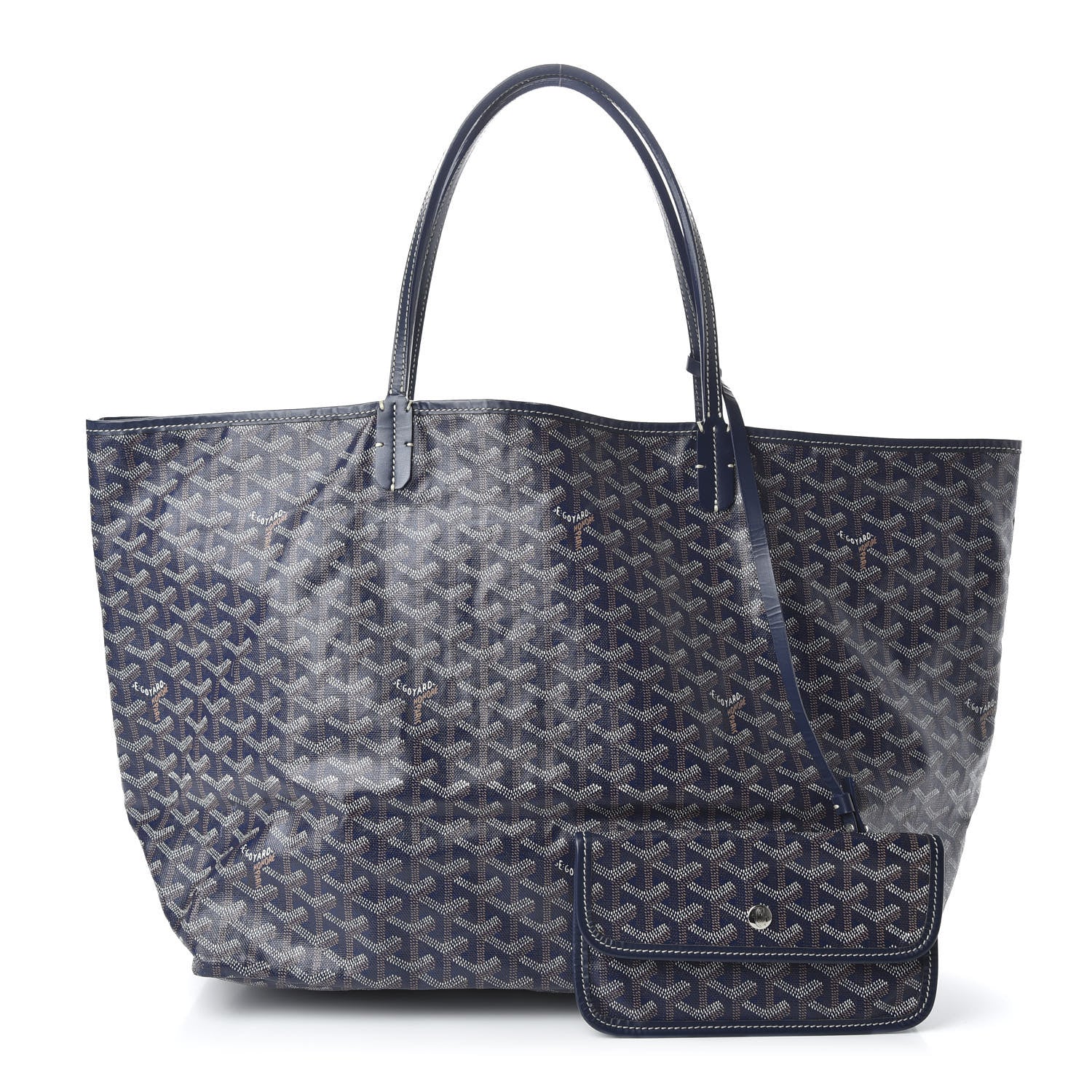 Goyard Goyardine Saint Louis GM Navy 1 of 8