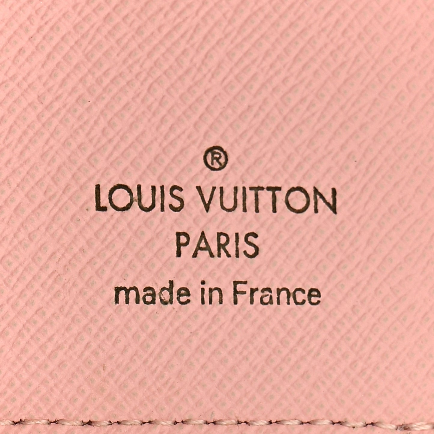 Damier Azur Zoe Wallet Rose Ballerine