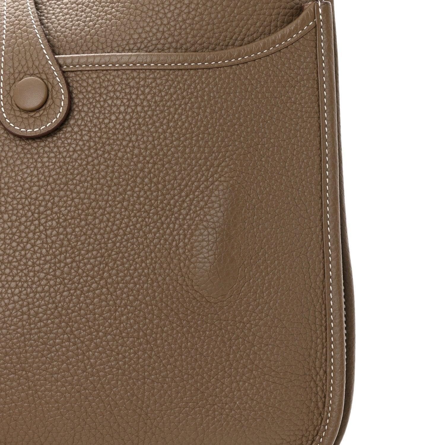 Hermes Taurillon Clemence Evelyne III PM Etoupe 13 of 15