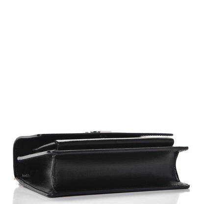 Saint Laurent Calfskin Monogram Sunset Chain Wallet Black 4 of 9