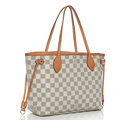 Louis Vuitton Damier Azur Neverfull PM 3 of 10