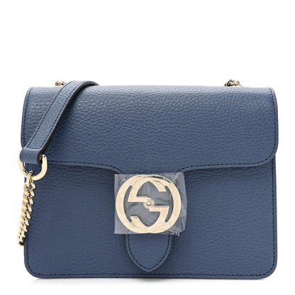 Gucci Dollar Calfskin Small Interlocking G Shoulder Bag Caspian 1 of 10