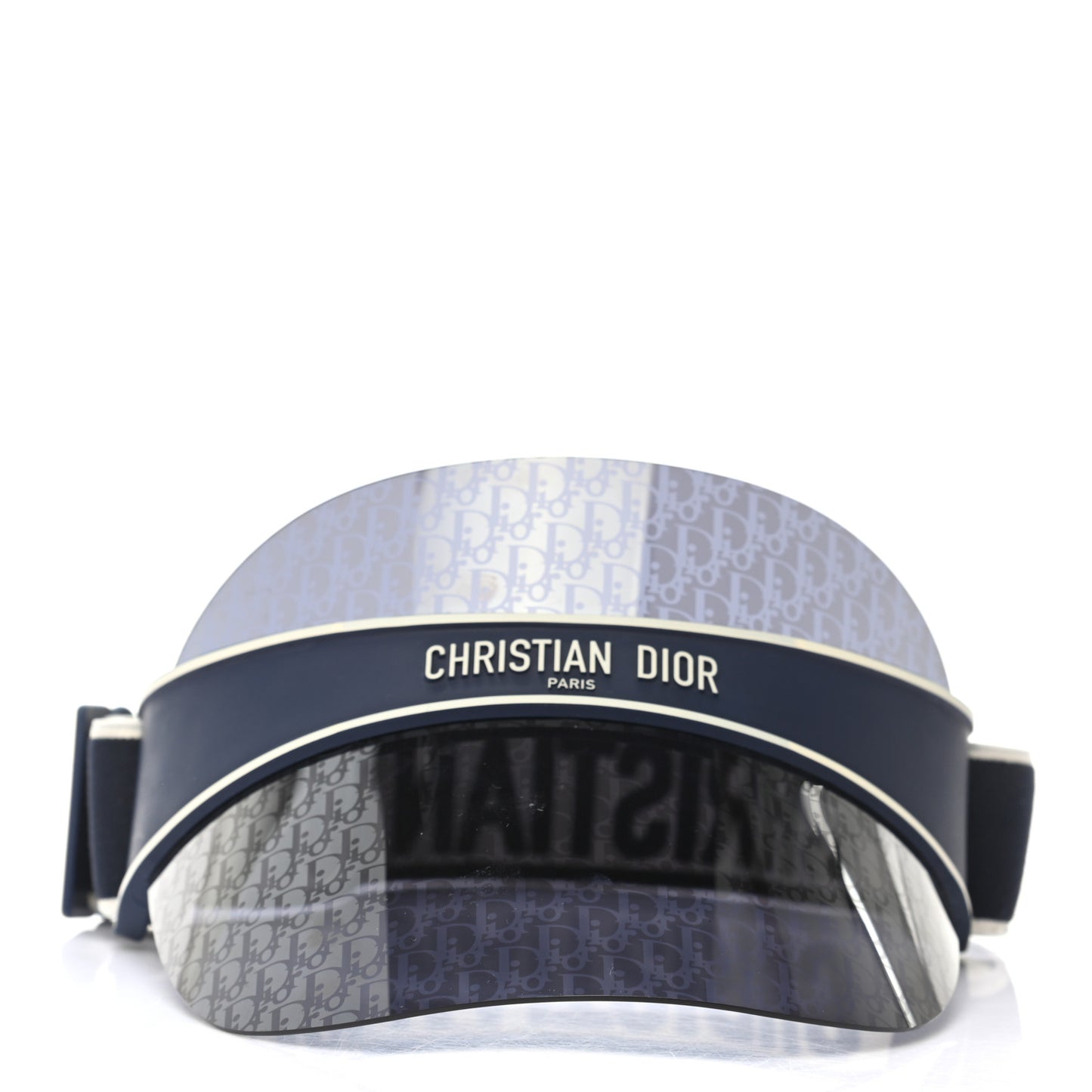 Oblique DiorClub V1U Sun Visor Blue