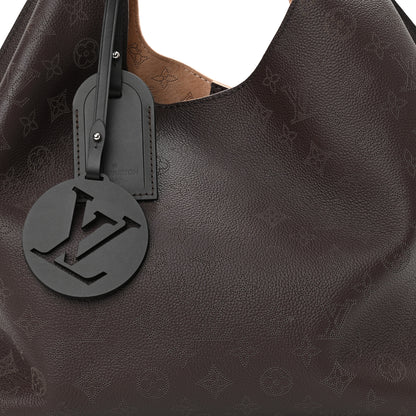 Louis Vuitton Mahina Carmel Hobo Chocolate 7 of 9