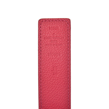 Louis Vuitton Monogram 30mm LV Initiales Reversible Belt 90 36 Fuchsia 4 of 6