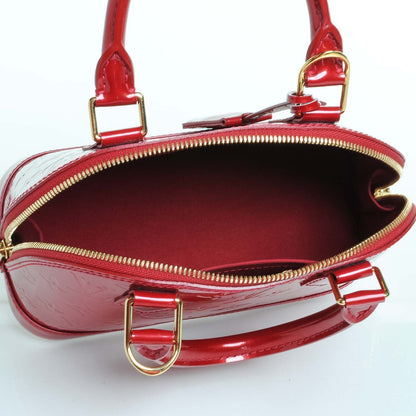 Louis Vuitton Vernis Alma BB Pomme D'Amour 7 of 7