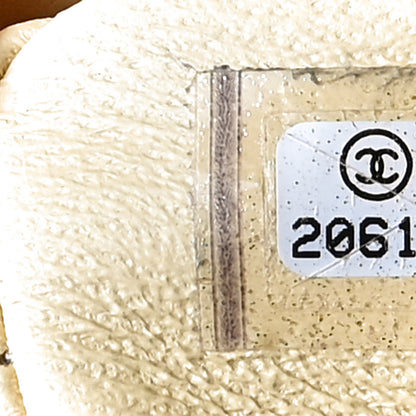 Chanel Patent Quilted Mini Square Flap Yellow 7 of 15